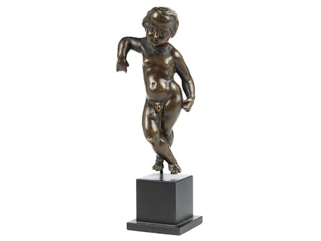 Bronzefigurine eines Putto
